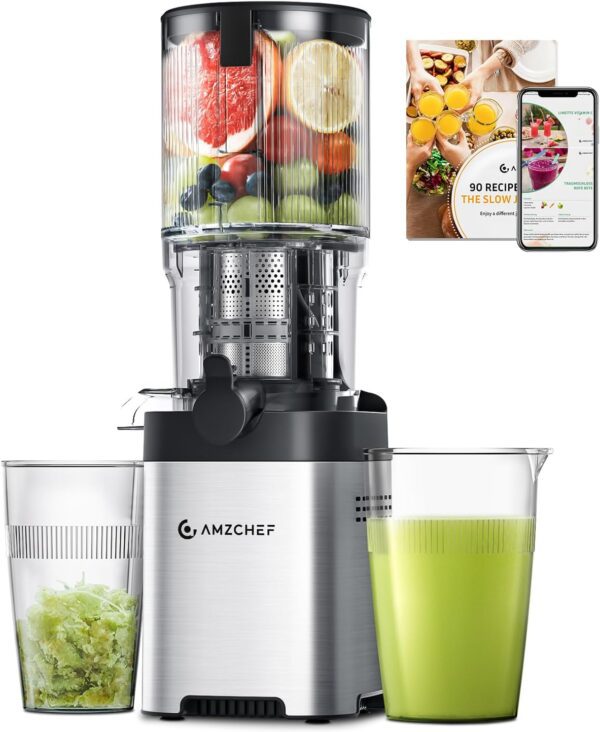 AMZCHEF Cold Press Juicer