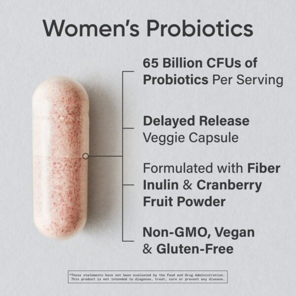 Sports Research Probiotics with Prebiotics & Cranberry - Image 2