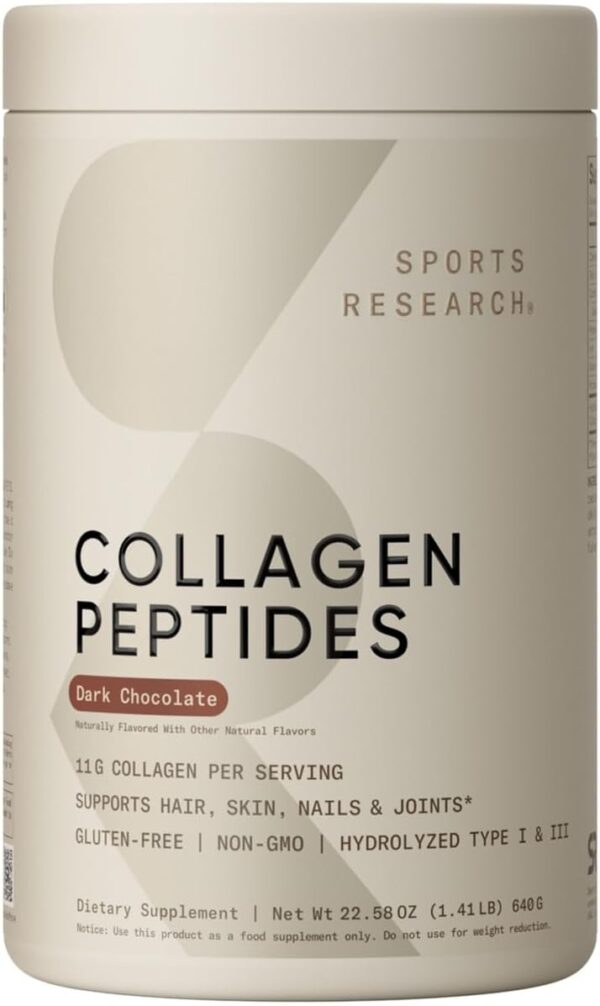 Sports Research Collagen Peptides for Women & Men