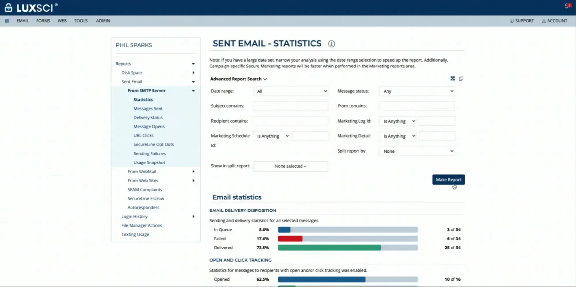 email marketing for healthcare: luxsci